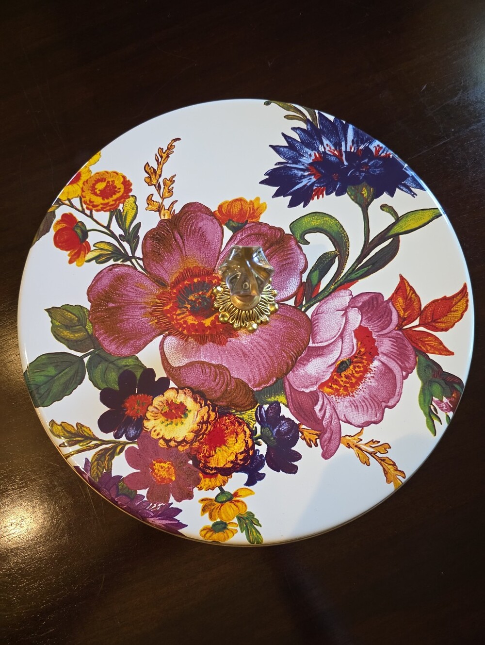 MacKenzie-Childs Floral Market Cheese Coarse
